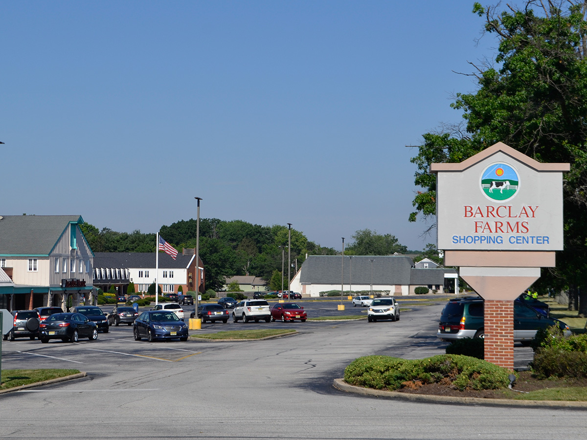 Barclay Farms Shopping Center parking lot